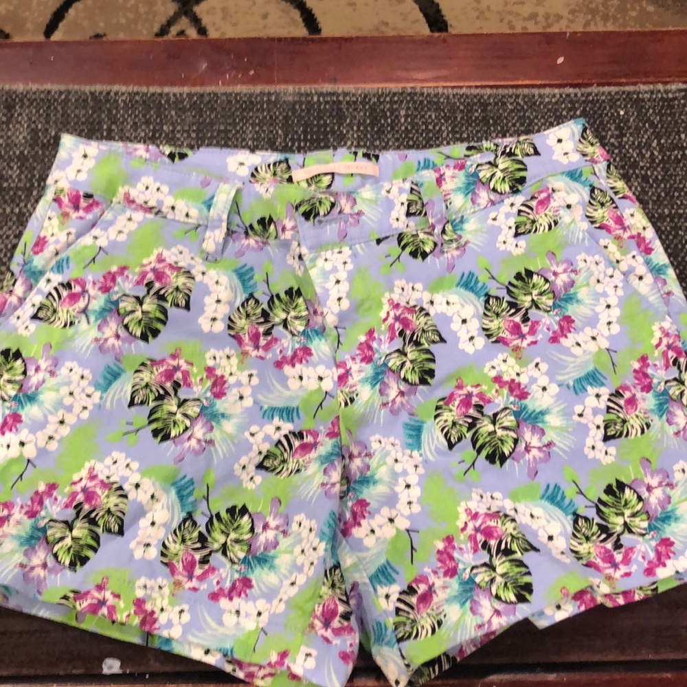 Hawaiian print shorts